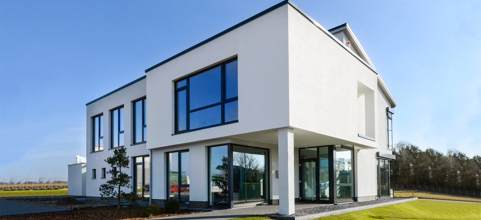 Neubau eines Betriebsgebäudes
