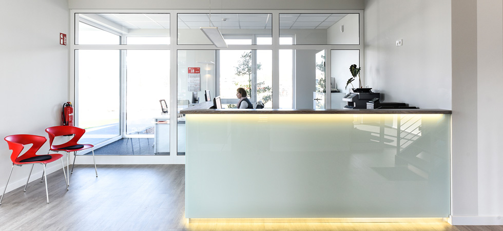 Neubau eines Betriebsgebäudes